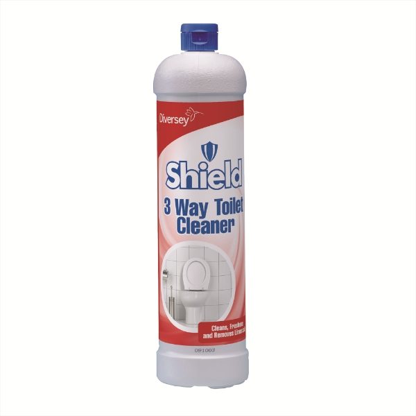 101104257 - Shield 3 Way Toilet Cleaner 12x1L