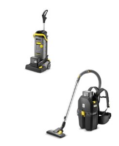 KARCHER BR 30/4 & BVL 5/1 WITH FREE EXTRA BATTERY