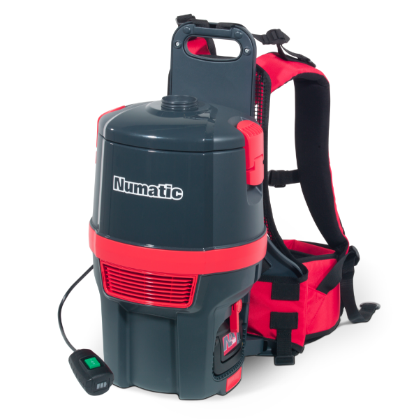Numatic RSB 150 NX Battery Back Pack Vac with 2 batteries