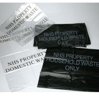 NHS waste sack