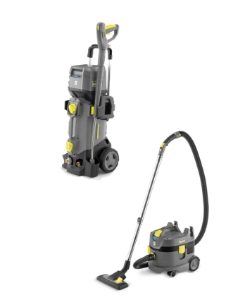 KARCHER HD 4/11 & T 9/1  WITH FREE BATTERY&CHARGER