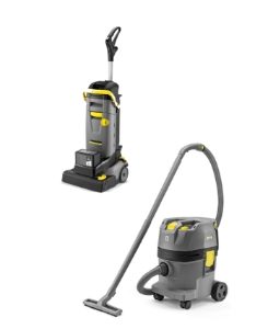 KARCHER NT 22/1 & BR 30/4 WITH FREE BATTERY&CHARGER