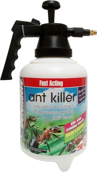 Defenders STV952 Ant Killer 1.5ltr Pump Action Pressure Spra