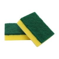 RB4 Sponge Scourers Yellow/Green  / 10pcs