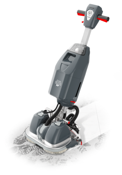 244NX Scrubber dryer with 2 batteries